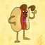 Server's play.hotdogcraft.net logo